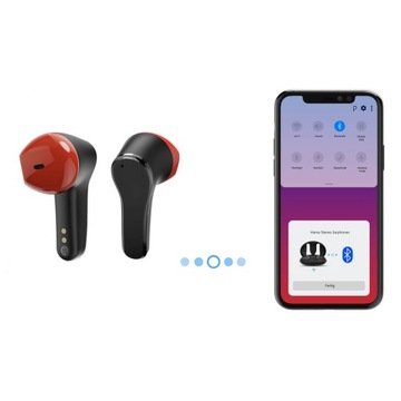 Беспроводные наушники-вкладыши Hama Spirit Unchained ENC TWS, черные