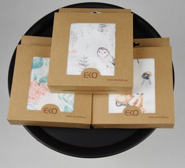 Подгузник ECO BAMBOO 120х120, муслиновый чехол