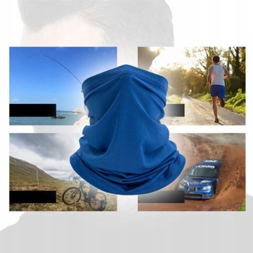 KOMIN SPORTOWY WIELOFUNKCYJNY CHUSTA BANDANA KOLOR