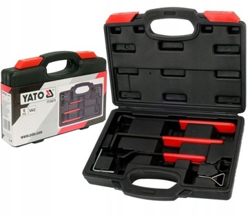 КОМПЛЕКТ YATO ДЛЯ ОБСЛУЖИВАНИЯ НАТЯЖНЫХ РОЛИКОВ VAG 6 шт.