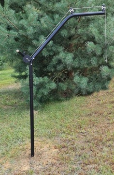 Solidny żuraw grill obrotowy pałąk na ognisko230cm