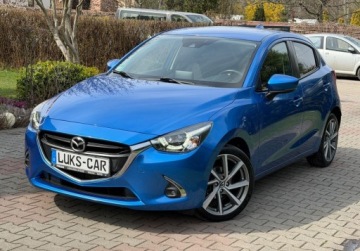 Mazda 2 III Hatchback 5d 1.5 SKY-G 90KM 2017 Mazda 2 1,5 90KM FULL LED Navi Climatronic Bezwypadkowy Serwis ASO do konca, zdjęcie 2
