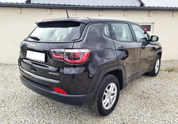 Jeep Compass II SUV 1.4 MultiAir 140KM 2019 Jeep Compass SLICZNY 1.4 Turbo BENZYNA Oryginal ZADBANY Serwis 2019r Sport, zdjęcie 4