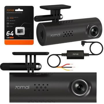 Kamera samochodowa 70mai Dash Cam 3 Wideorejestrator + moduł parking+ 64GB