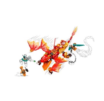 LEGO NINJAGO 71762 ОГНЕННЫЙ ДРАКОН КАЙЯ ЭВО
