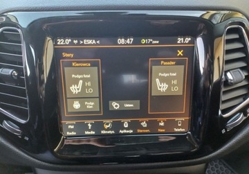 Jeep Compass II SUV 1.4 Multiair 170KM 2019 Jeep Compass 1.4 TMair Limited 4WD 170kM Salon Polska F.Vat 23 1.4 Benzyna, zdjęcie 16