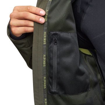 ALPINUS KURTKA SOFTSHELL MĘSKA NA DESZCZ WIATROODPORNA MEMBRANA 10.000