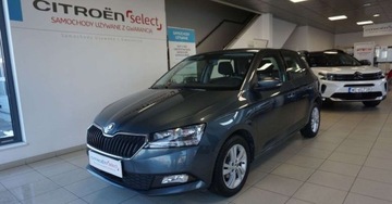 Skoda Fabia III Hatchback Facelifting 1.0 TSI 95KM 2019 Skoda Fabia 1.0 TSI Ambition, salon PL, serwis ASO