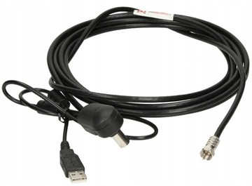 NAJMOCNIEJSZA SAMOCHODOWA ANTENA DVB-T DVBT-2 +44dbi TIR KAMPER PRZYCZEPY