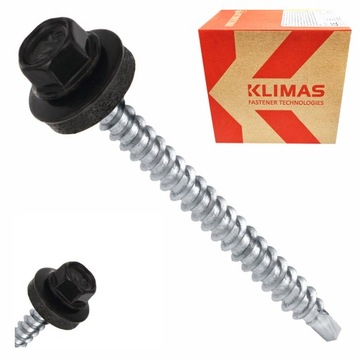 WKRĘTY FARMERSKIE 4,8x70mm FARMERY RAL 9005 200szt