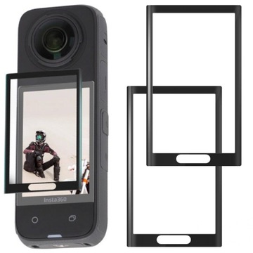 2X Szkło Hartowane 9H Ochronne na Ekran Kamery Sunnylife do Insta360 X4