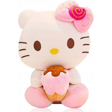 MASKOTKA HELLO KITTY KOT PLUSZ LODY 30CM