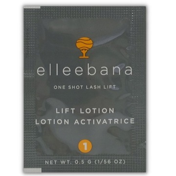 Elleebana lifting rzęs saszetka AKTYWATOR 1 szt