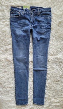 spodnie jeans LEVI'S 511 SLIM W34 L34 34x34 PREMIUM
