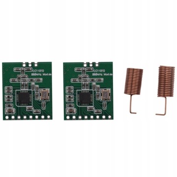 Moduł bezprzewodowy CC1101 868Mhz duża odległość t