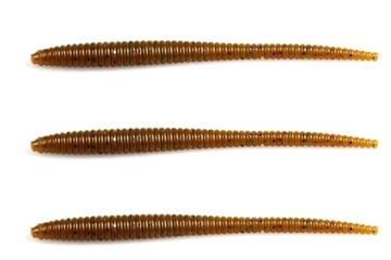 TROUT WORM ROBAK,GUMA PŁYWAJĄCA 8cm 3 sztuki