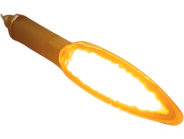 Передние задние дневные ходовые огни LED DIRECTIONS 2шт желтый цвет омологация