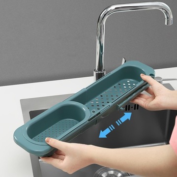 TELESKOPOWY STOJAK NA ZLEW SZARY