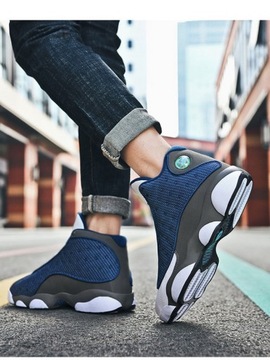 Мужские спортивные высокие женские баскетбольные кроссовки Aj13 NIKE