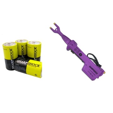 АККУМУЛЯТОРНАЯ электрическая щупа 14 см 7000 ВОЛЬТ