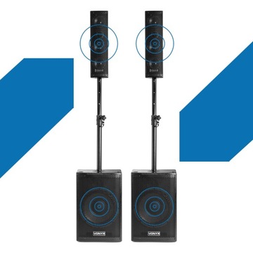 Акустическая система Vonyx USB SD BT 2.2 VX1050BT