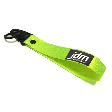 Smycz JDM RACING gruba zielona neon