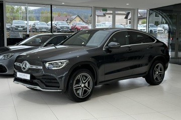 Mercedes GLC C253 SUV Plug-In 2.0 300e 320KM 2020 Mercedes GLC 300 e Coupe, AMG, PL, 1-wł, FV23%,