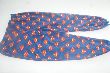CIEPŁE SPODNIE PIŻAMA SUPERMAN ROZ. M