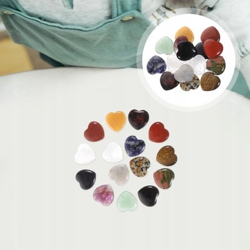 15 шт. Камни-сердечки Каменные сердечки из камня.