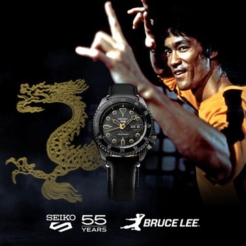 Zegarek Seiko SRPK39K1 Bruce Lee Limited Edition 5 SPORTS 55th Anniversary