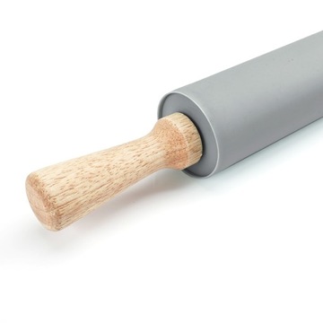 БОЛЬШОЙ СИЛИКОНОВЫЙ ВАЛОК ДЛЯ ТЕСТА ПИЦЦЫ, ВРАЩАЮЩИЙСЯ XL