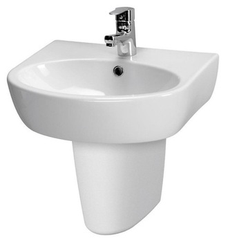 CERSANIT Umywalka ceramiczna wisząca Parva 50 cm