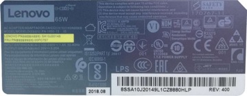 НОВОЕ ЗАРЯДНОЕ УСТРОЙСТВО ДЛЯ LENOVO 20 В, 3,25 А, 65 Вт, ТОНКИЙ НАКОНЕЧНИК, IdeaPad ThinkPad