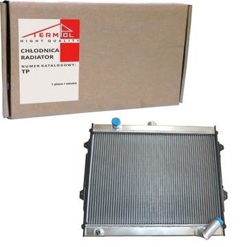 CHŁODNICA WODY MITSUBISHI PAJERO I (84-) 2.5D 3.0B WZMOCNIONA CAŁA ALUMINIO