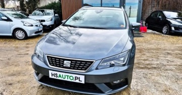 Seat Leon III ST Facelifting 1.4 EcoTSI 150KM 2018 Seat Leon BENZYNA AUTOMAT KAMERA skora alcantara 2x pdc serwis aso, zdjęcie 2