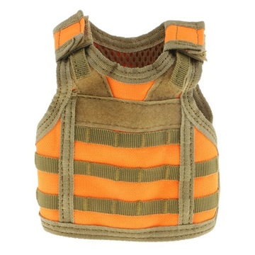 Оранжевые жилеты с держателями для бутылок