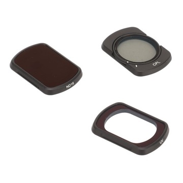 3-częściowy zestaw filtrów UV ND16 CPL zmniej