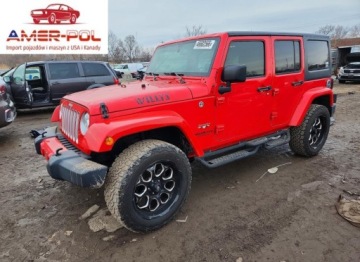 Jeep Wrangler III Unlimited Facelifting 3.6 V6 286KM 2017 Jeep Wrangler Unlimited Sahara 2017 3.6 Benzyna 285KM