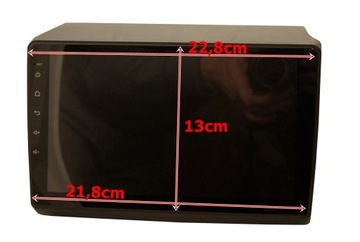 Закрывающая рамка для 9-дюймовой магнитолы с Android 9