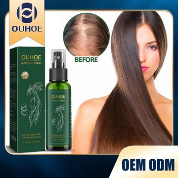 Green Hair спрей для роста волос с женьшенем 100мл для редеющих волос