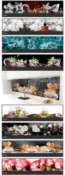 Фотообои на кухню 300 см х 60 см, моющиеся - ВТОРЫЕ БЕСПЛАТНО