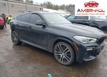 BMW X6 G06 2020 BMW X6 M50i 2020 4.4 Benzyna 523KM