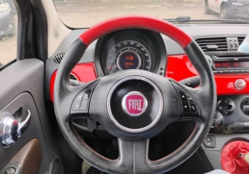 Fiat 500 II Hatchback 3d 1.3 TD 75KM 2007 Fiat 500 2007r, 1.2 Diesel. Uszkodzony prawy przod i tyl. Jezdzi. 1.2, zdjęcie 11