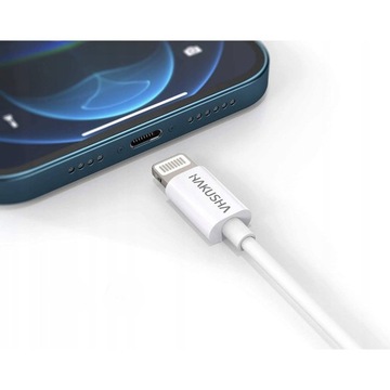 USB-КАБЕЛЬ HAKUSHA ДЛЯ IPHONE IPAD LIGHTNING 2м 2.4A