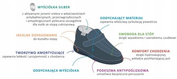 Ortopedyczne Buty Zdrowotne DR.ORTO 036D006 r.39