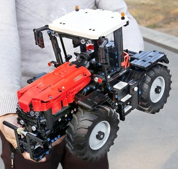 KLOCKI CIĄGNIK TRAKTOR 4W1 TECHNIC APLIKACJA 17020