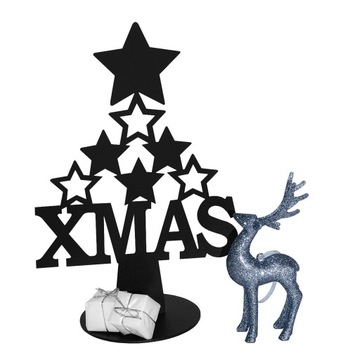 Металлическая РОЖДЕСТВЕНСКАЯ ЕЛКА-ЛОФТ, РОЖДЕСТВЕНСКОЕ украшение, Рождественские звезды!