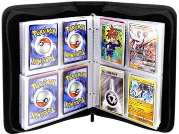 Папка-переплет с альбомами Pokemon на 400 карточек.