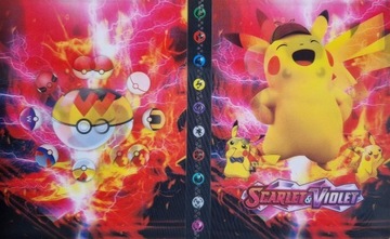 АЛЬБОМ КАРТОЧНЫЙ КЛАСС ПОКЕМОН НА 240 КАРТ + 30 КАРТ