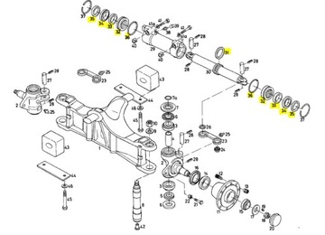 РЕМКОМПЛЕКТ ДЛЯ ХРАНЕНИЯ LINDE 351,352,39 3024509002